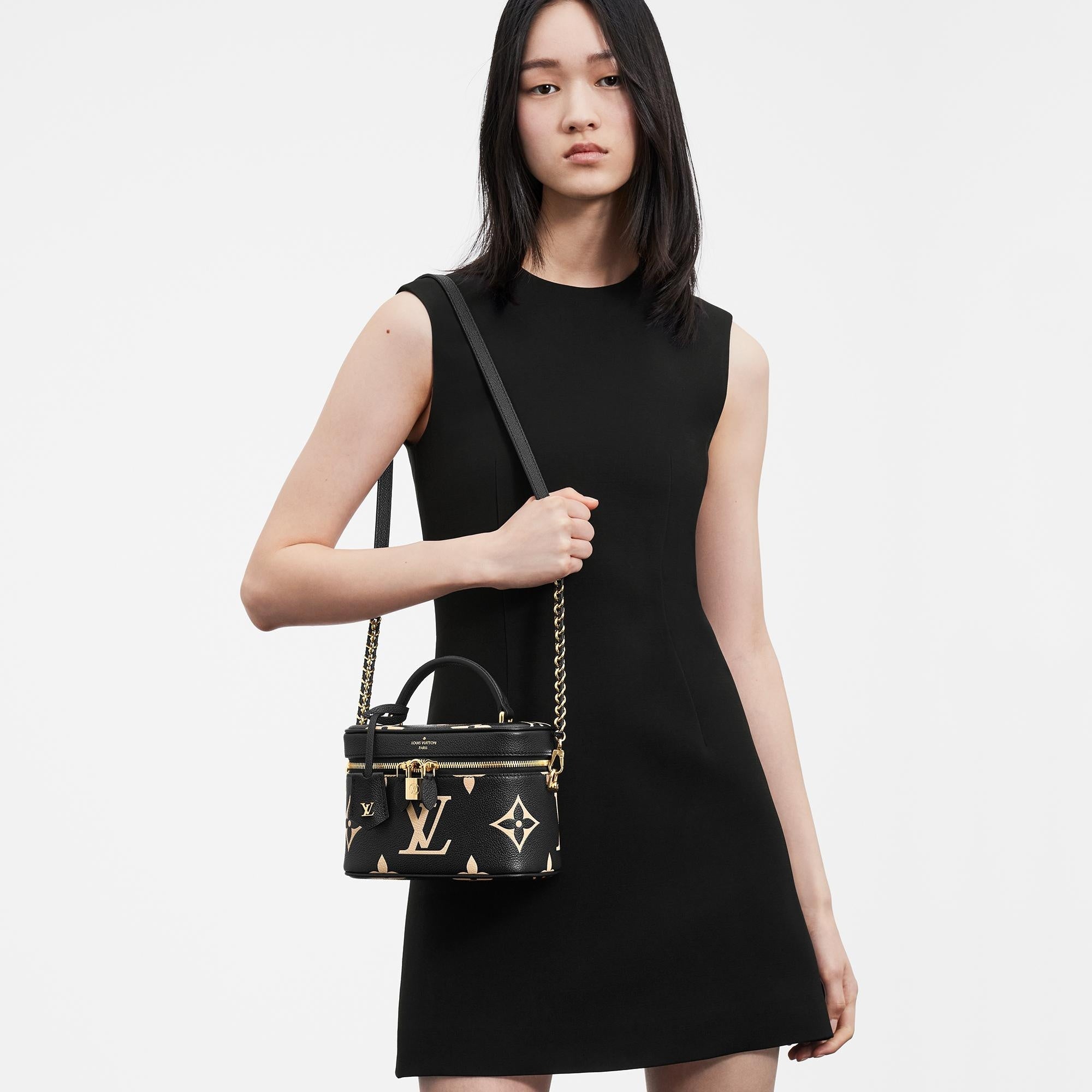 Louis Vuitton Vanity PM Handbag - Black