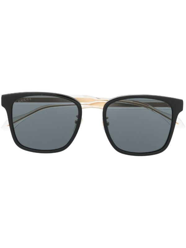 Gucci GG0563SK Square Frame Black Sunglasses