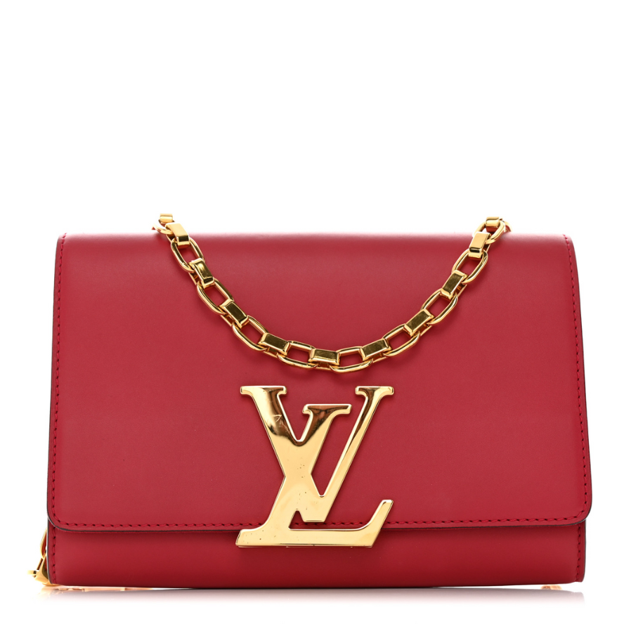 Louis Vuitton Pochette Louise Clutch - Red
