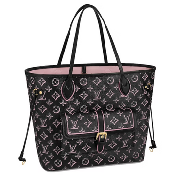 Louis Vuitton Monogram Fall For You Neverfull MM - Black