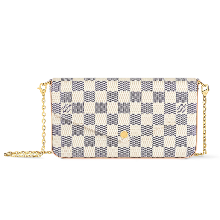 Louis Vuitton Damier Azur Pochette Félicie Crossbody Bag - Damier Azur