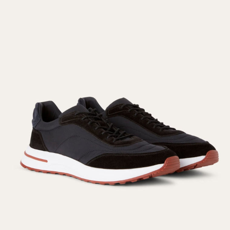 Loro Piana Week End Walk Microfiber - Storm System® Sneakers - Black (8000)