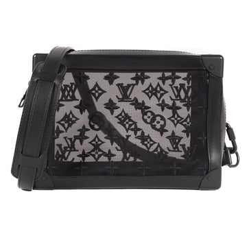 Louis Vuitton Monogram Mesh Soft Trunk Shoulder Bag - Black