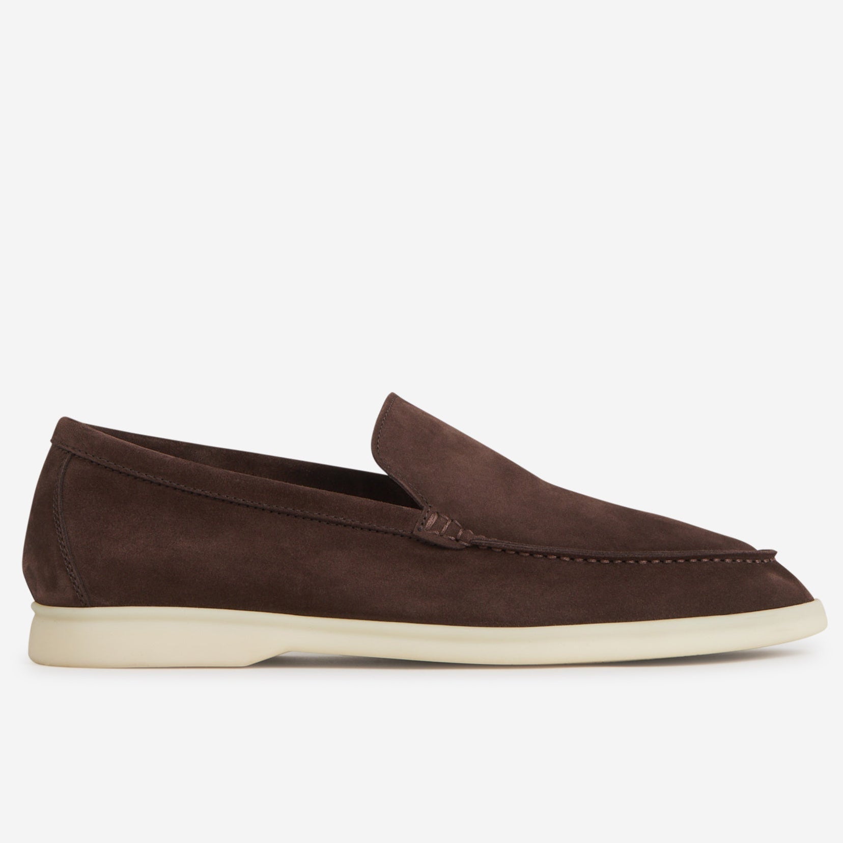 Loro Piana Summer Walk Suede Loafers - Amarone (Q08F)