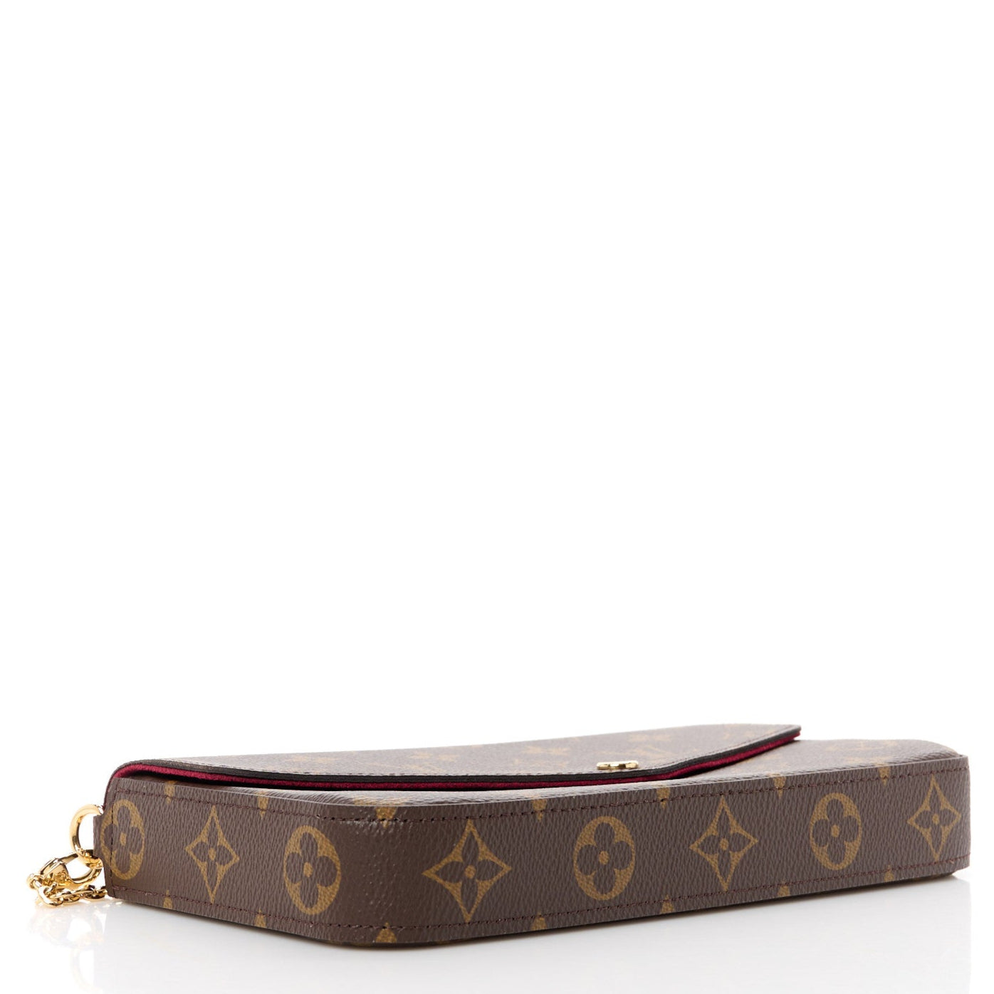 Louis Vuitton Pochette Félicie Chain Wallet - Brown