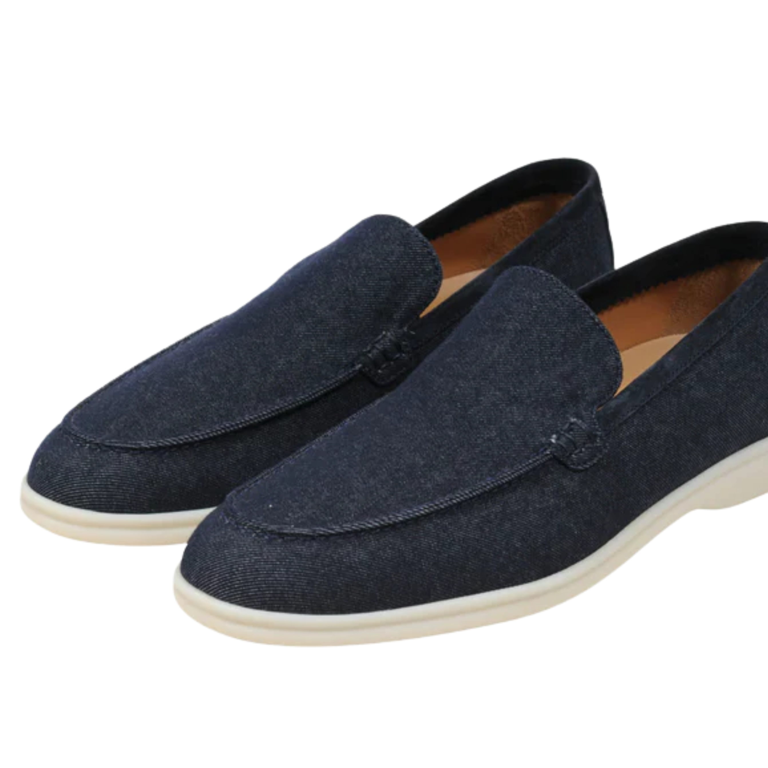 Loro Piana Summer Knitted Walk Wish® Wool Loafers - Blue