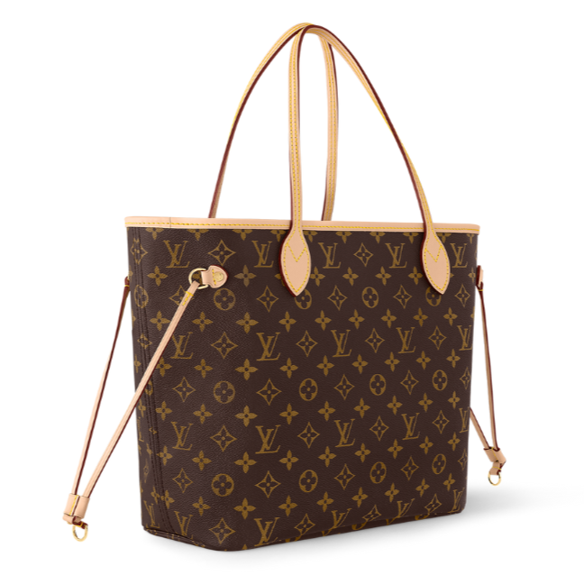 Louis Vuitton Neverfull MM Totebag - Brown