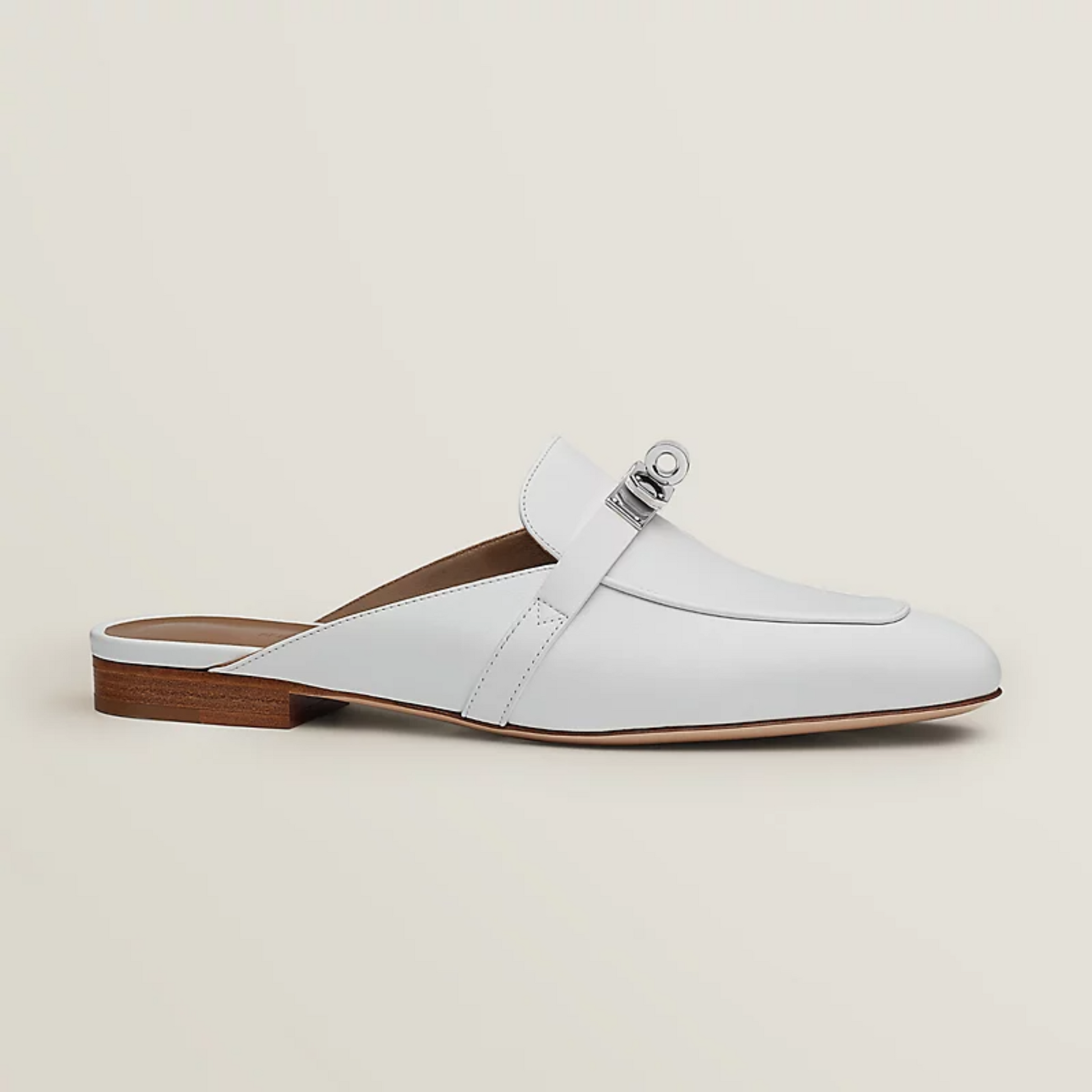 Hermes Oz Mule - Blanc
