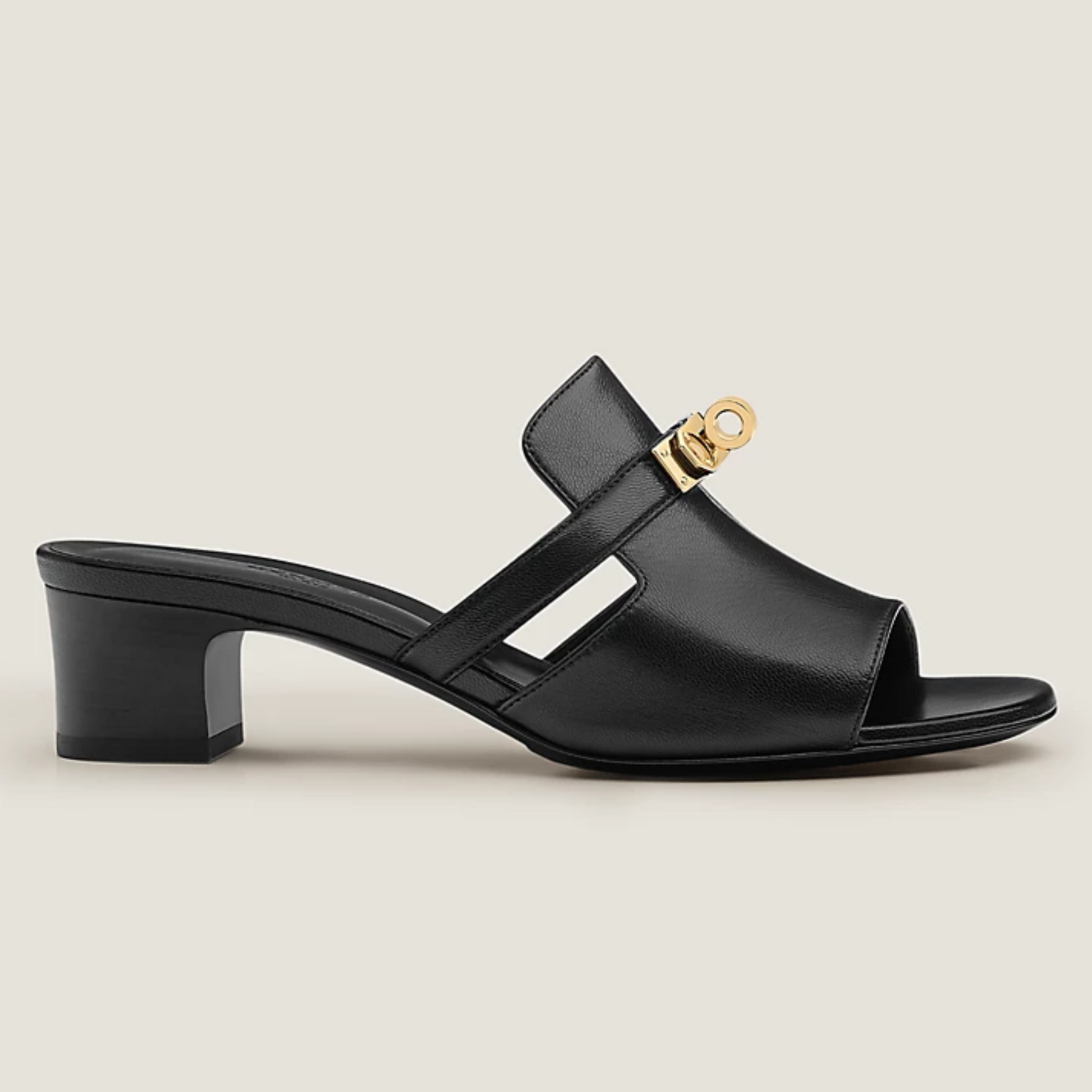 Hermes Candy Sandals - Black