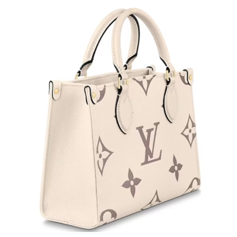 Louis Vuitton OnTheGo PM Handbag - Creme Bois De Rose