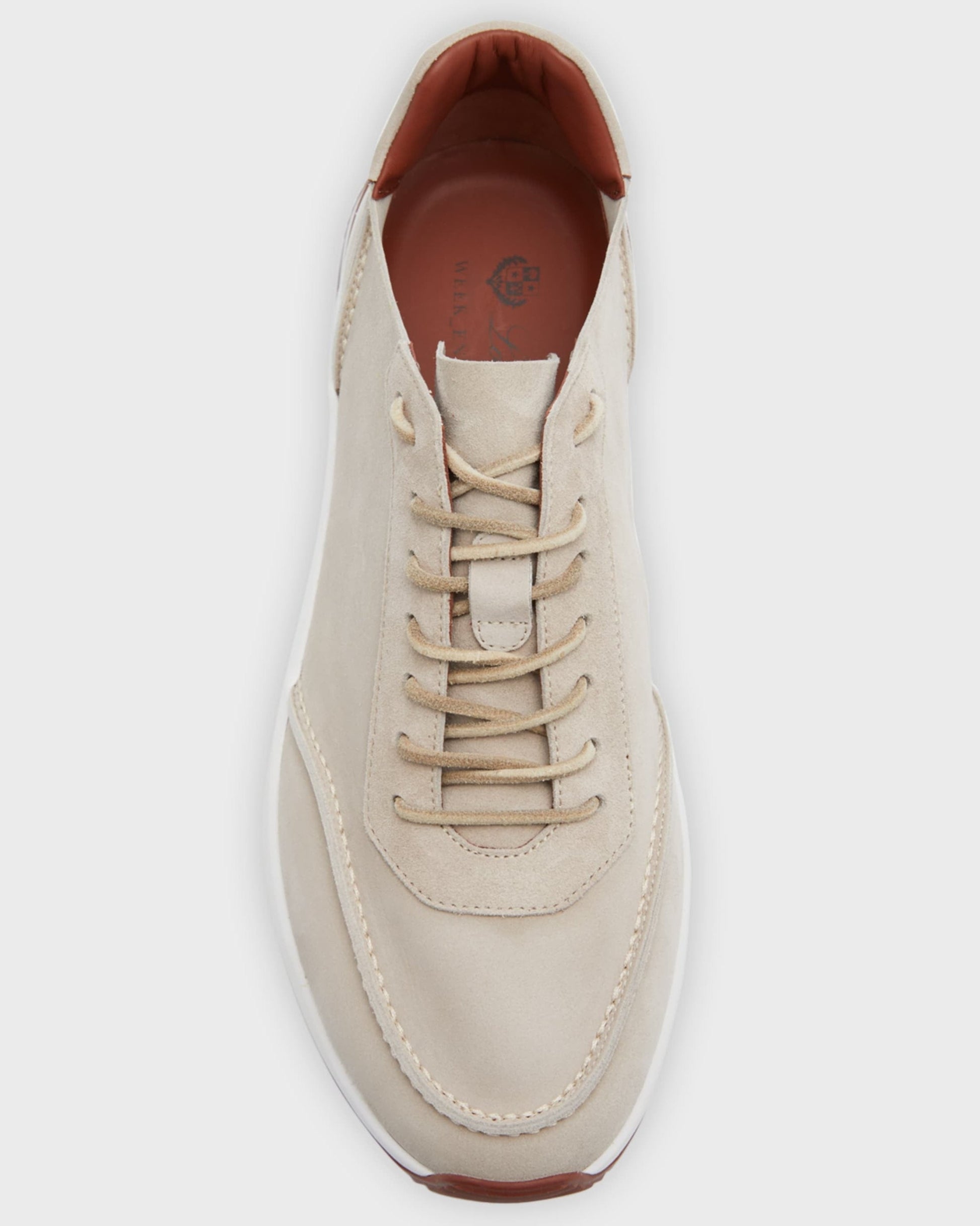 Loro Piana Weekend Walk Suede Sneakers - Beige