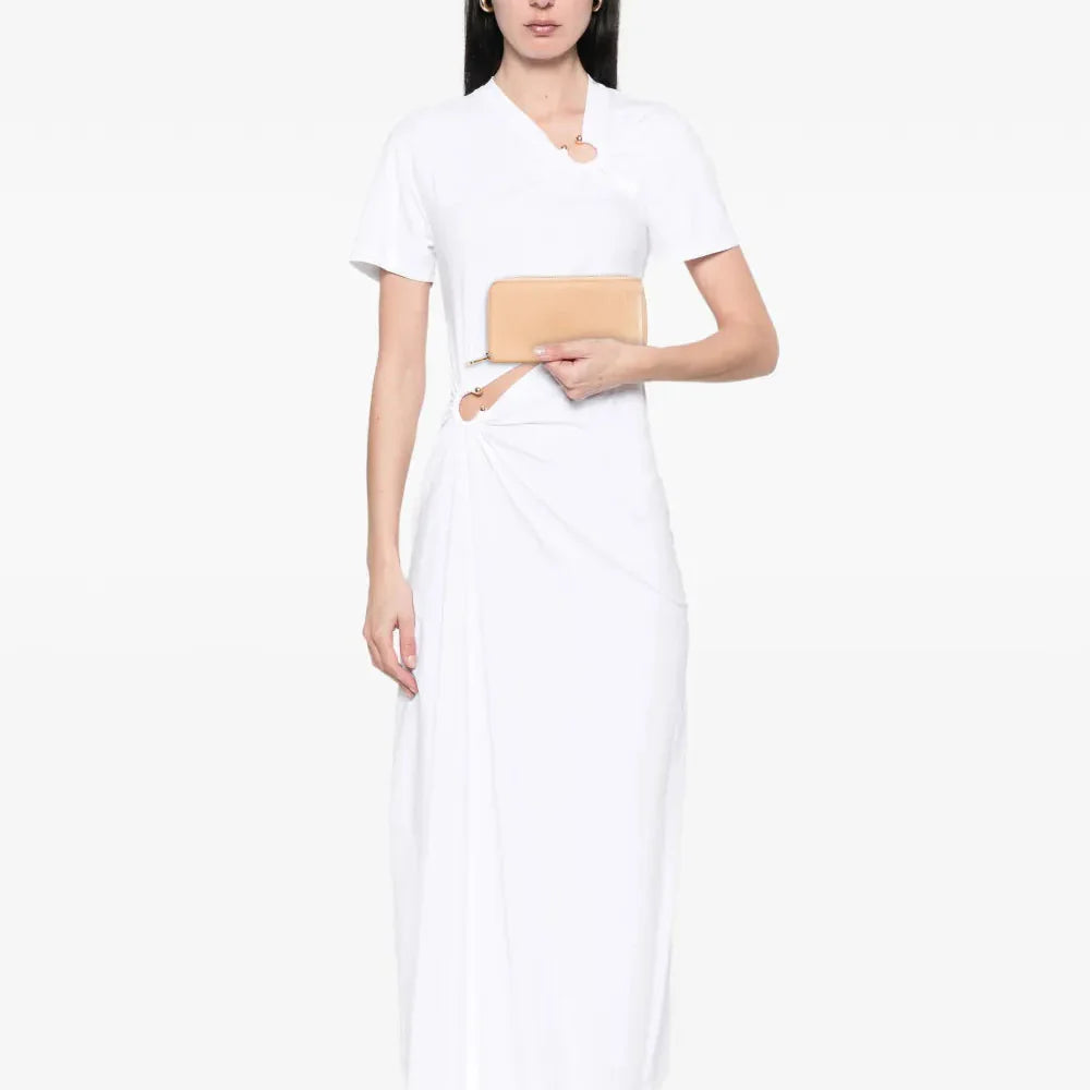 Louis Vuitton Monogram Vernis Zippy Wallet  - Beige