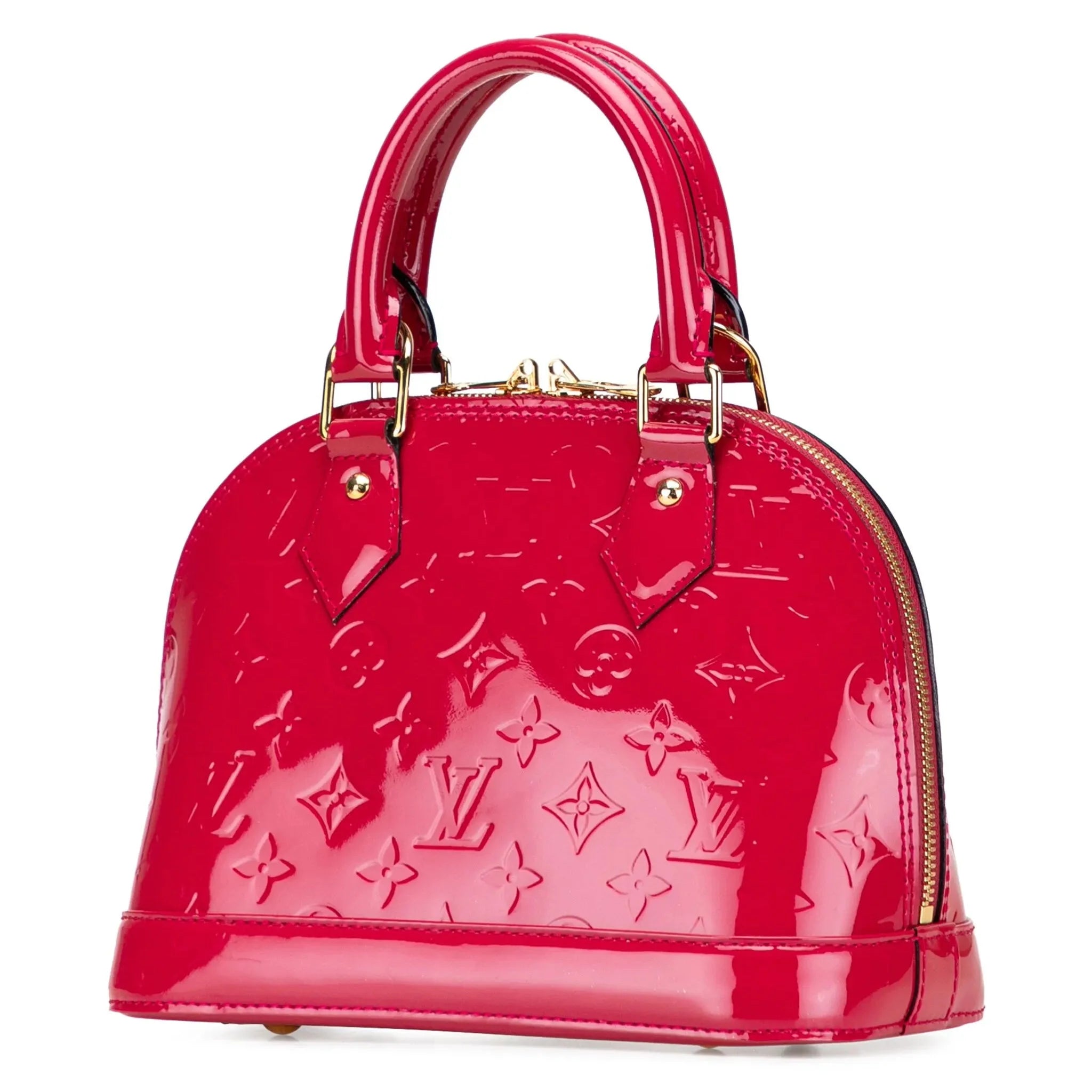 Louis Vuitton Alma BB Handbag - Indian Red