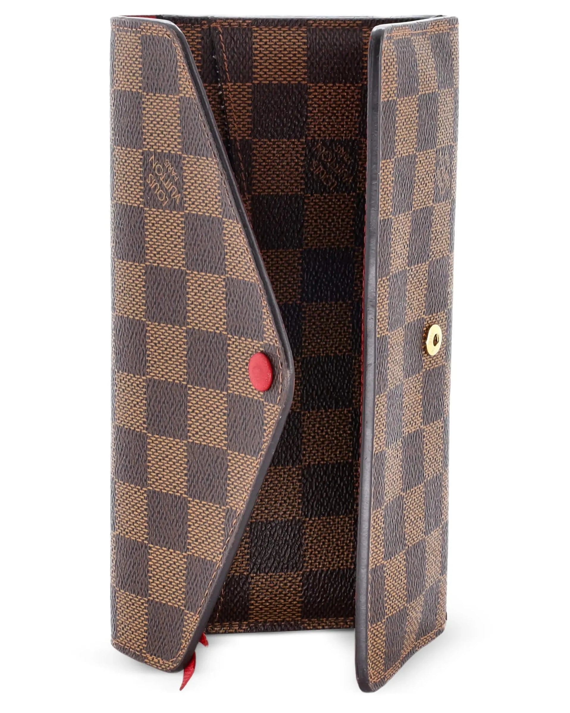 Louis Vuitton Damier Ebene Josephine Wallet - Brown