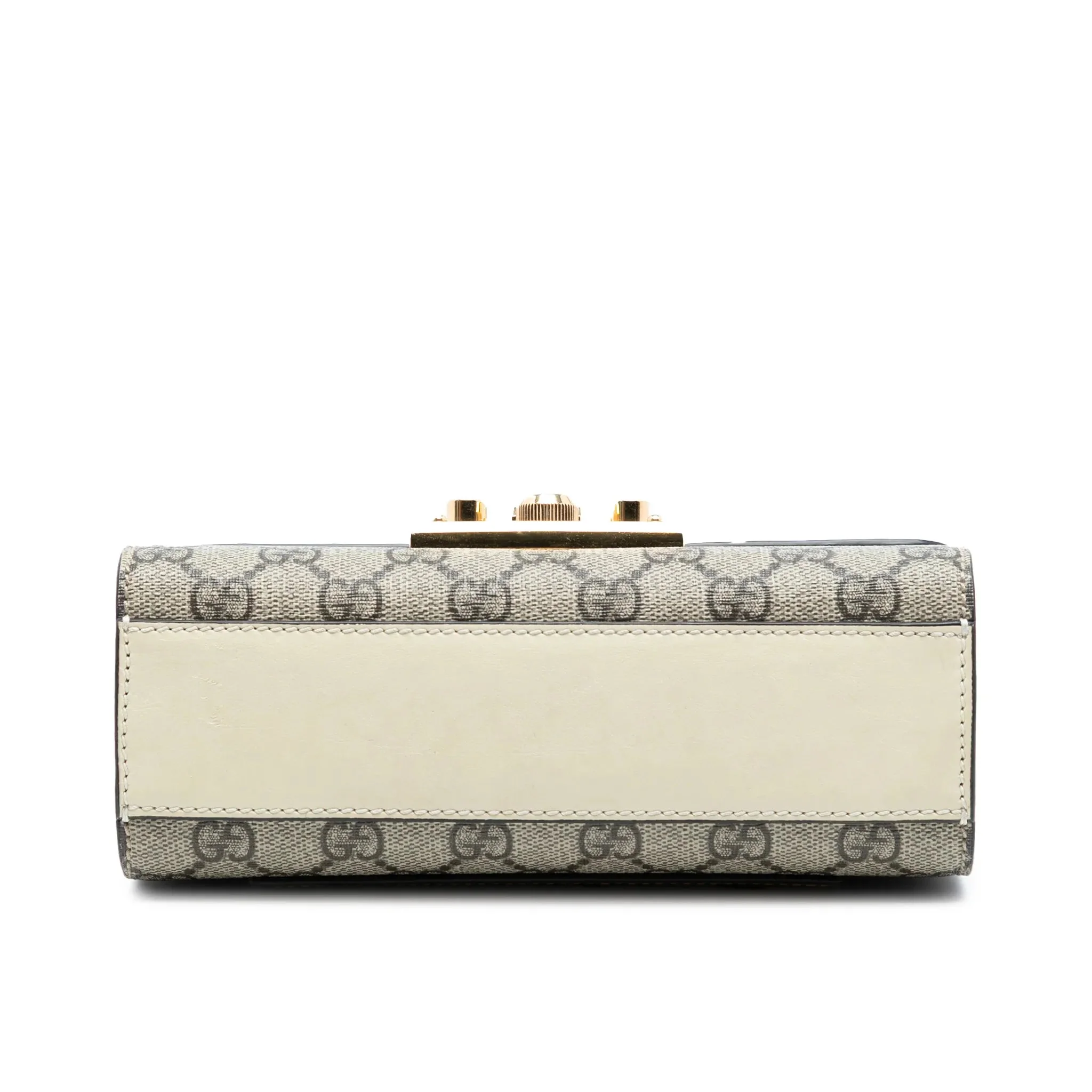 Gucci Padlock GG Supreme Shoulder Bag –  Beige