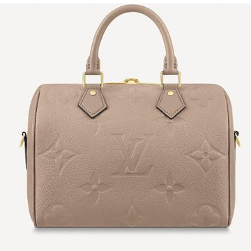 Louis Vuitton Monogram Empreinte Giant Speedy Bandoulière 25 Handbag - Dune