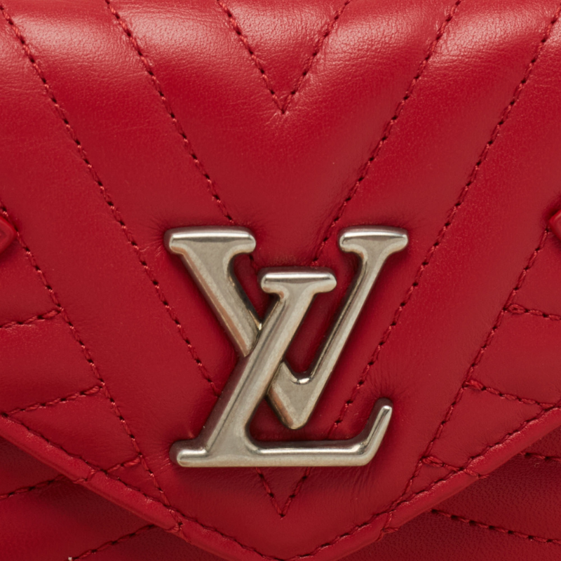 Louis Vuitton New Wave Compact Wallet - Red
