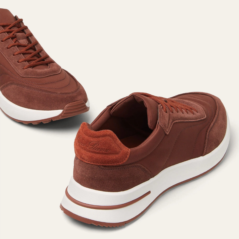 Loro Piana Week End Walk Combo Sneakers - Sanguine Pencil (P0B2)