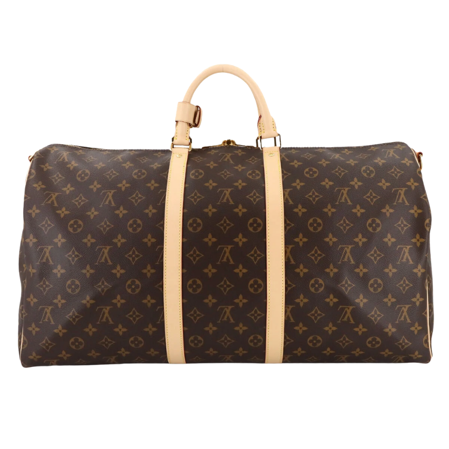 Louis Vuitton Keepall Bandoulière 45 Duffle Bag - Brown