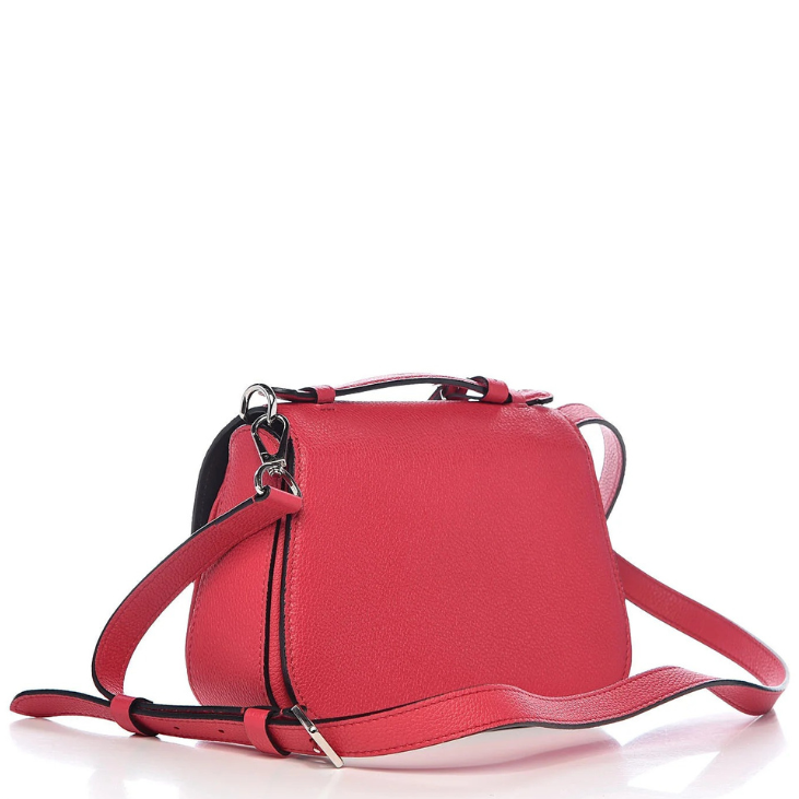 Louis Vuitton Grained Calfskin Vivienne Handbag - Red