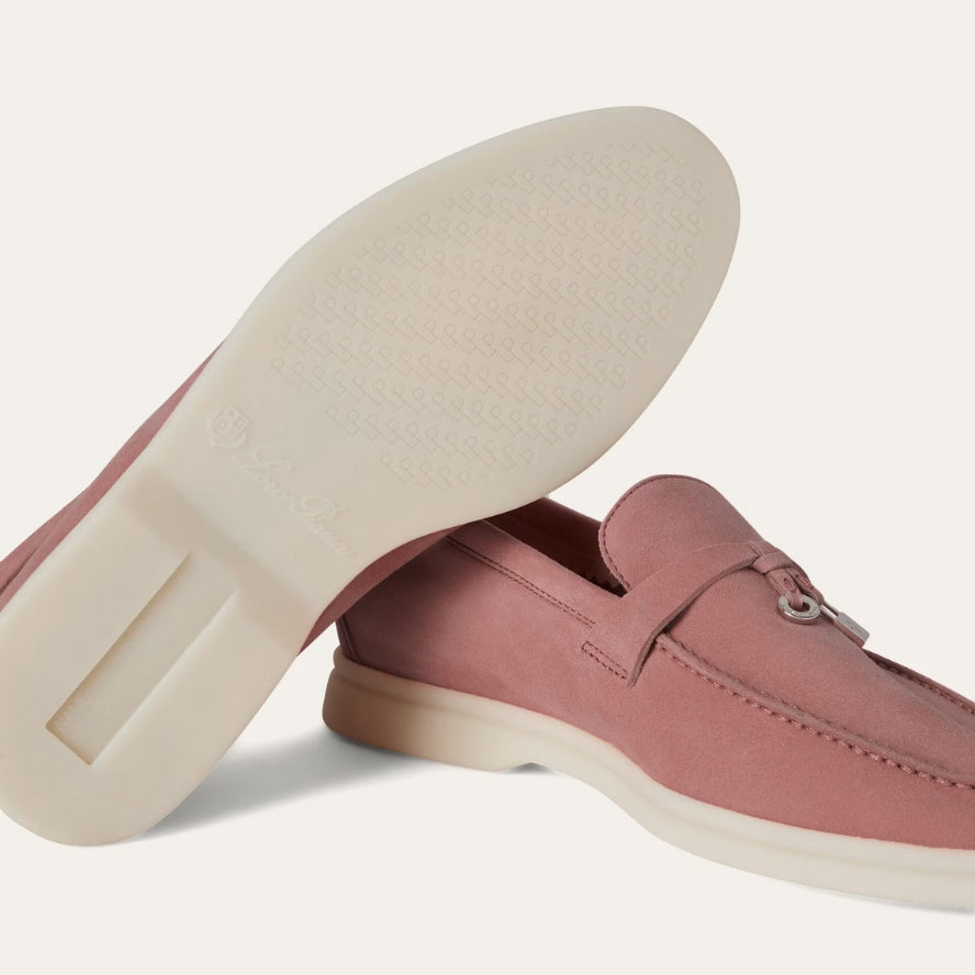 Loro Piana Summer Charms Walk Loafers – Flowering Cherry (110)