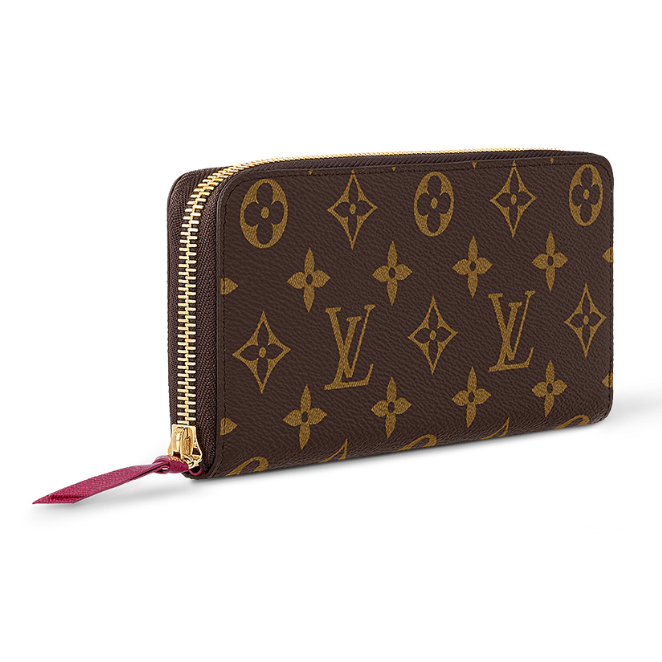 Louis Vuitton Monogram Clémence Wallet - Fuchsia