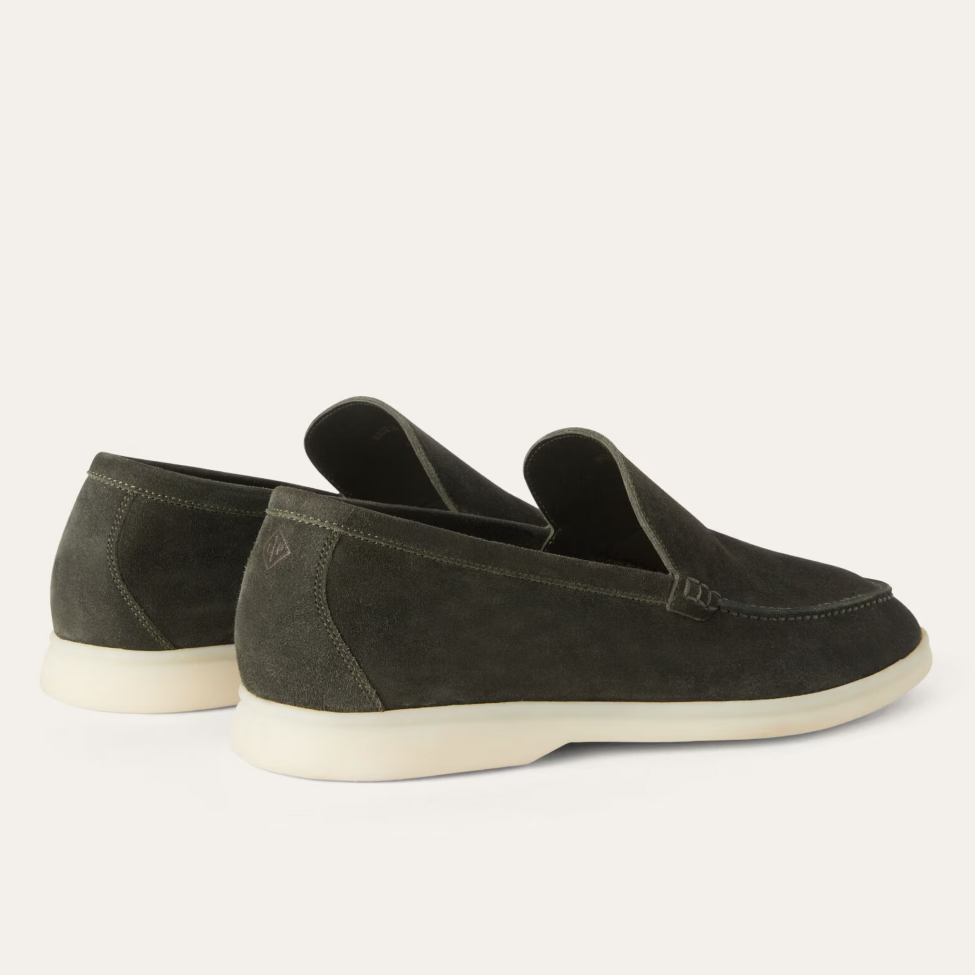 Loro Piana Summer Walk Suede Loafers - Mimetico (50ZK)