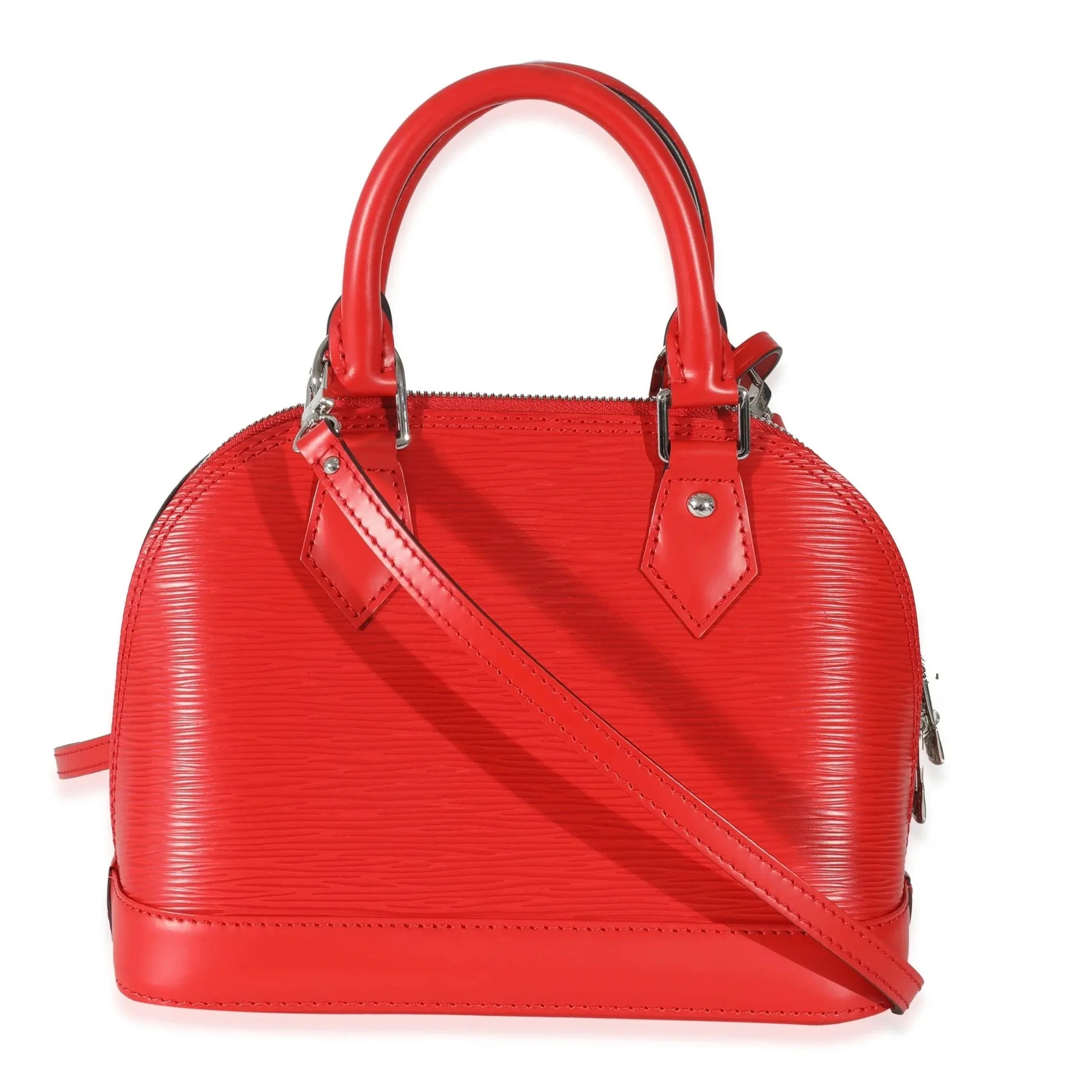 Louis Vuitton Epi Alma Nano BB Handbag - Red