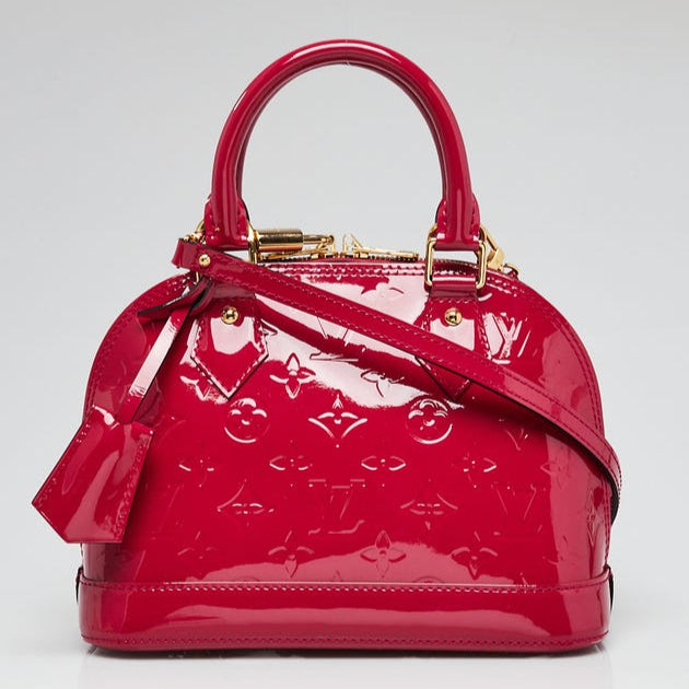 Louis Vuitton Alma BB Handbag - Indian Red