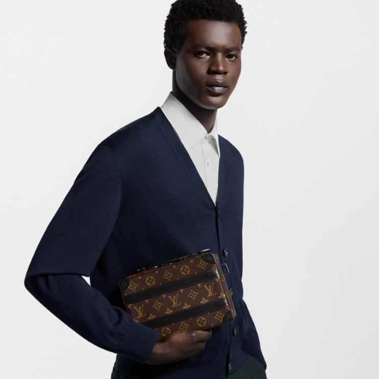 Louis Vuitton Handle Soft Trunk Shoulder Bag - Brown