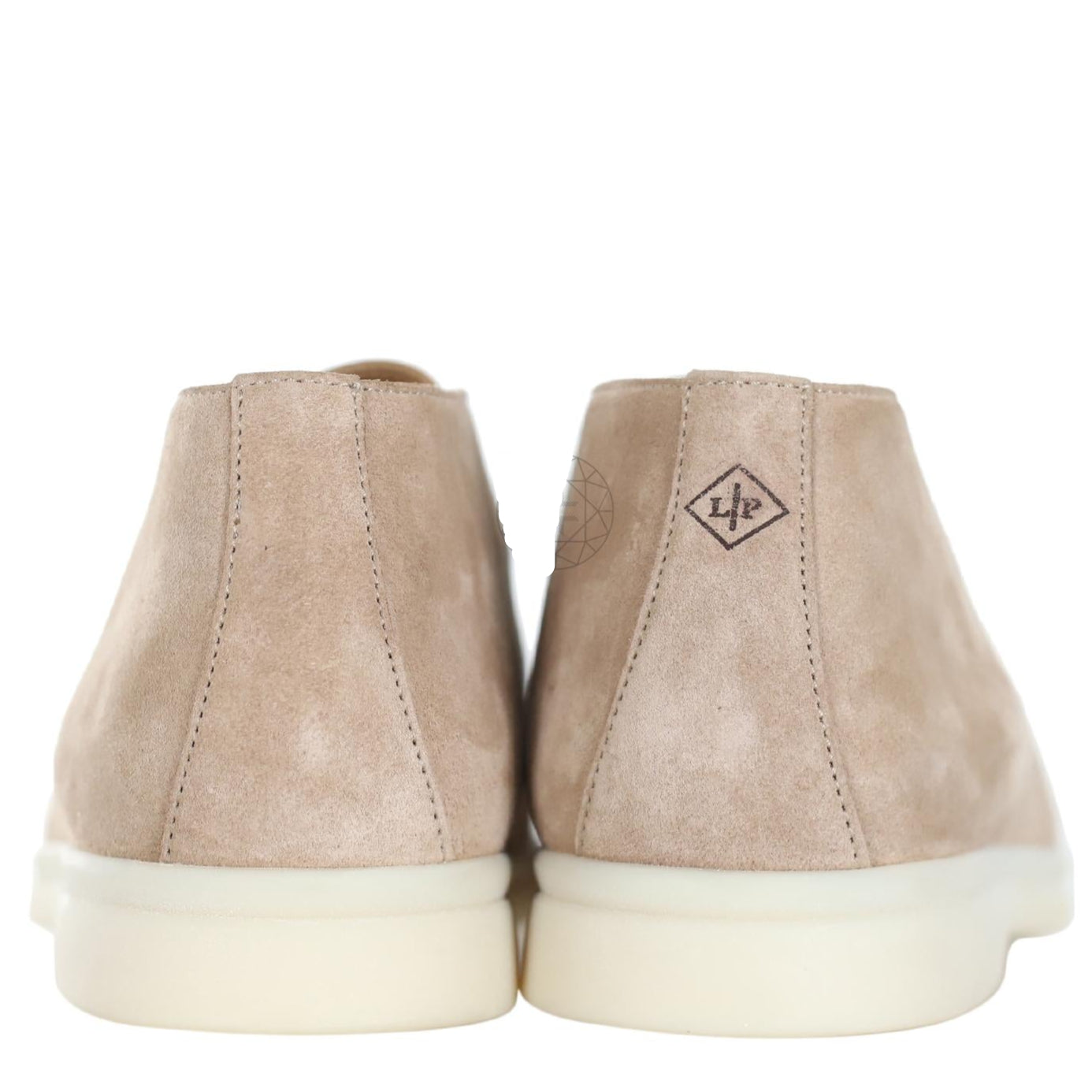 Loro Piana Walk of the Summer Precision Suede Ankle Boots - Sandstone