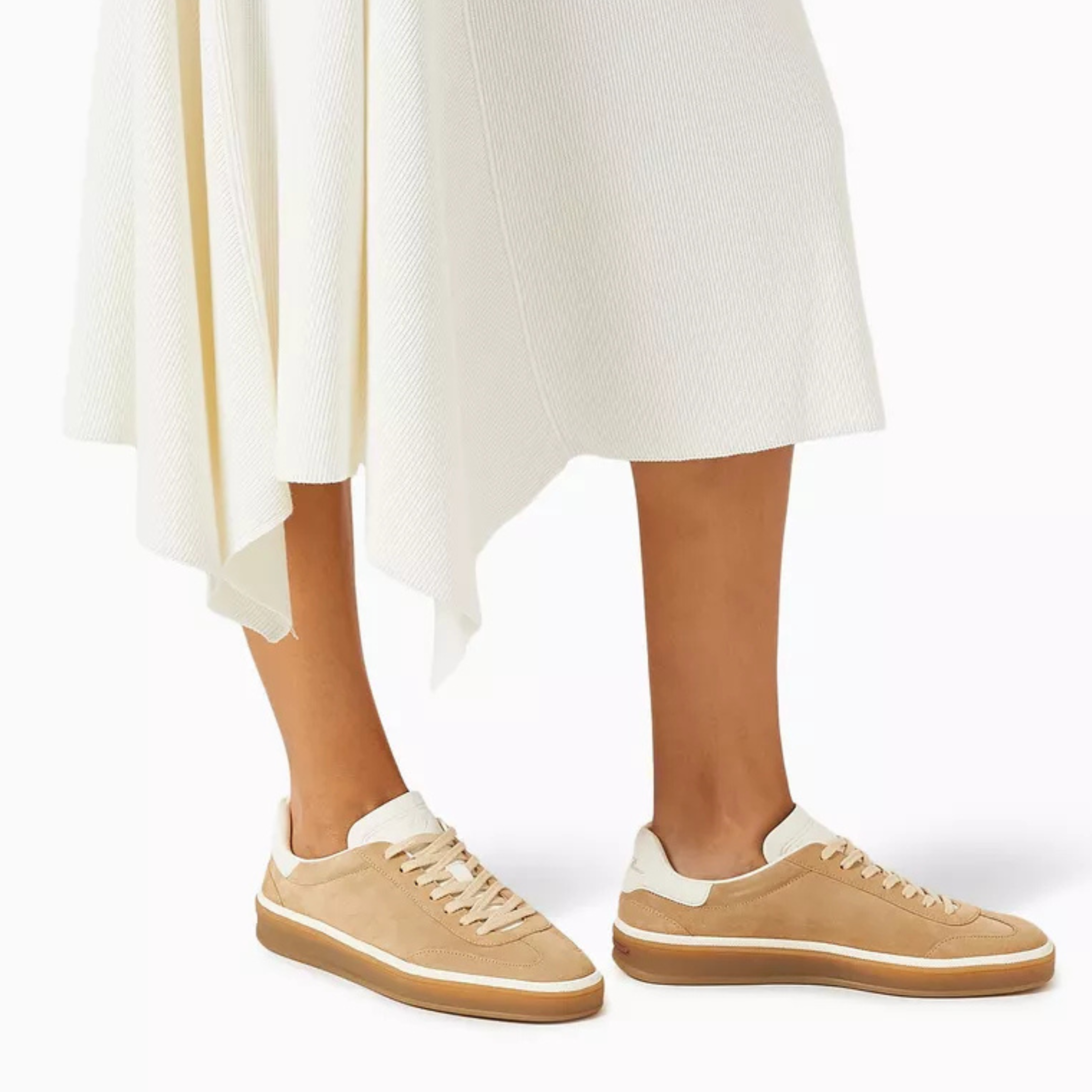 Loro Piana Tennis Walk Suede Sneakers - Suede (256)