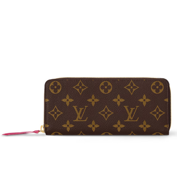 Louis Vuitton Monogram Clémence Wallet - Fuchsia