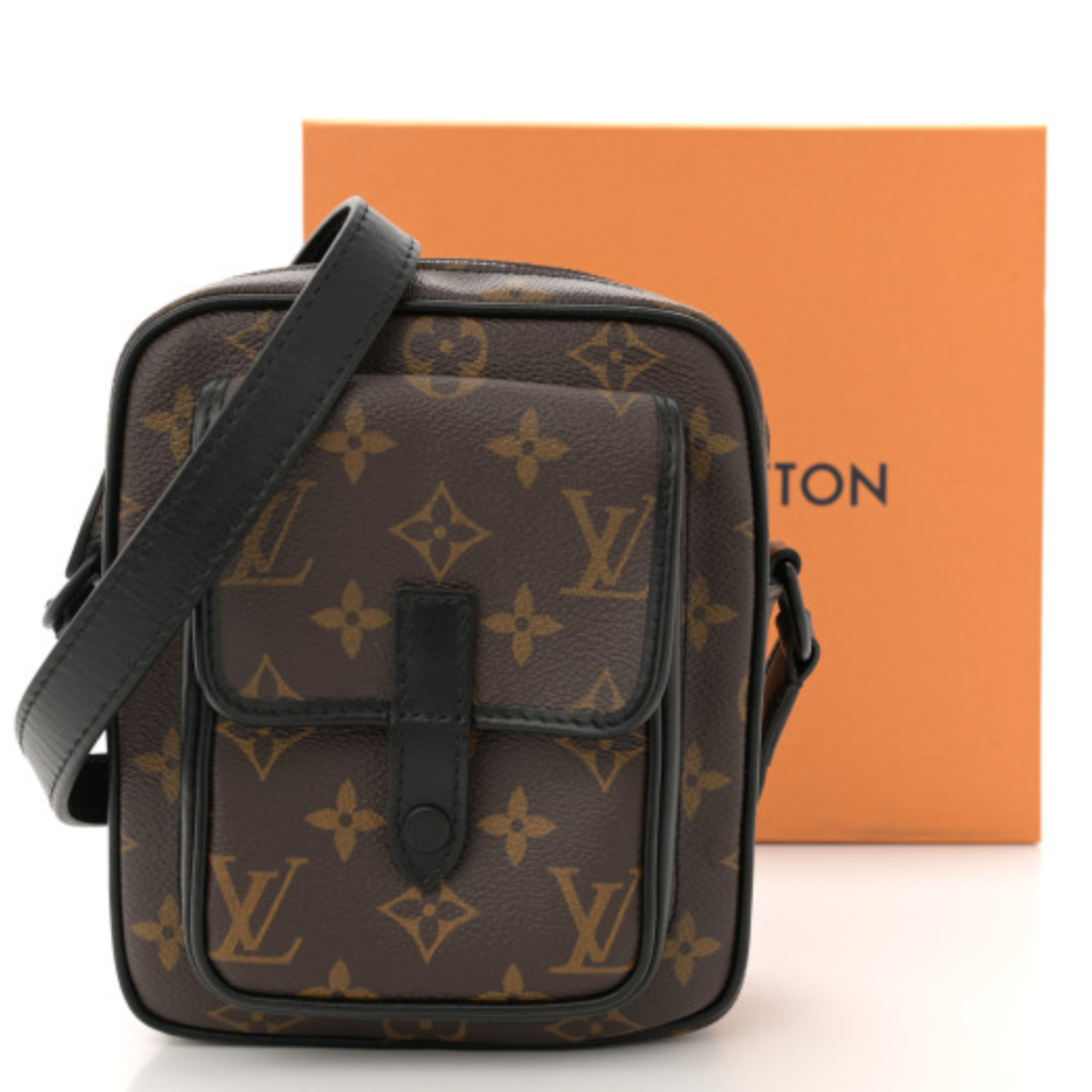 Louis Vuitton Macassar Christopher Wearable Wallet - Brown