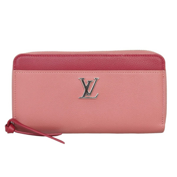 Louis Vuitton Zippy Lock Me Long Wallet - Pink
