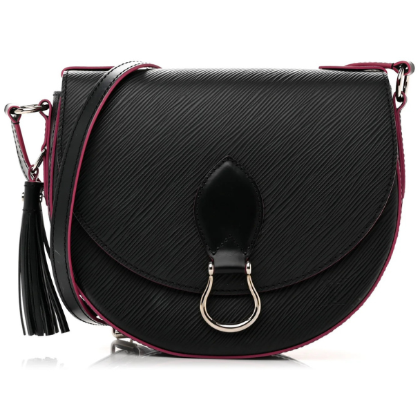 Louis Vuitton Epi Saint Cloud Shoulder Bag - Black