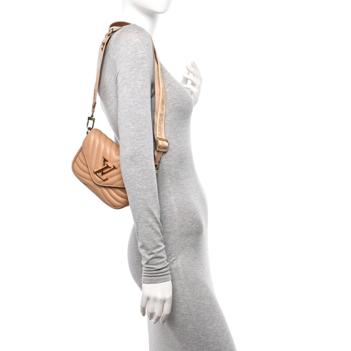 Louis Vuitton New Wave Multi Pochette Crossbody Bag - Brown