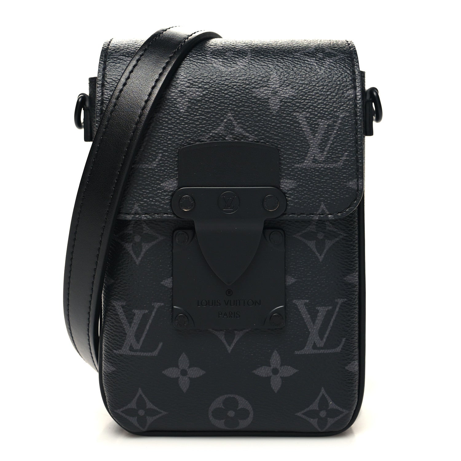Louis Vuitton S-Lock Vertical Wearable Wallet - Black