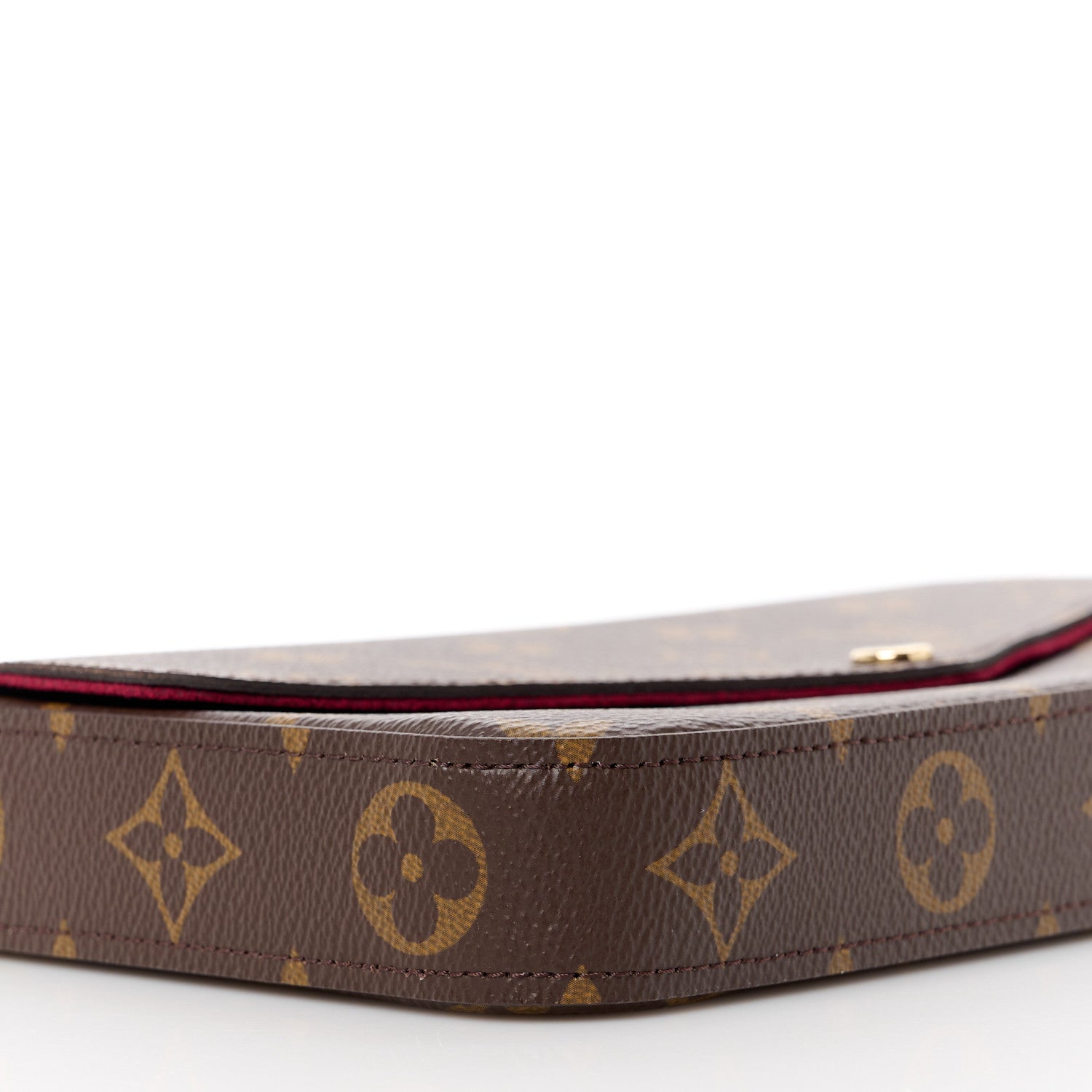 Louis Vuitton Pochette Félicie Chain Wallet - Brown