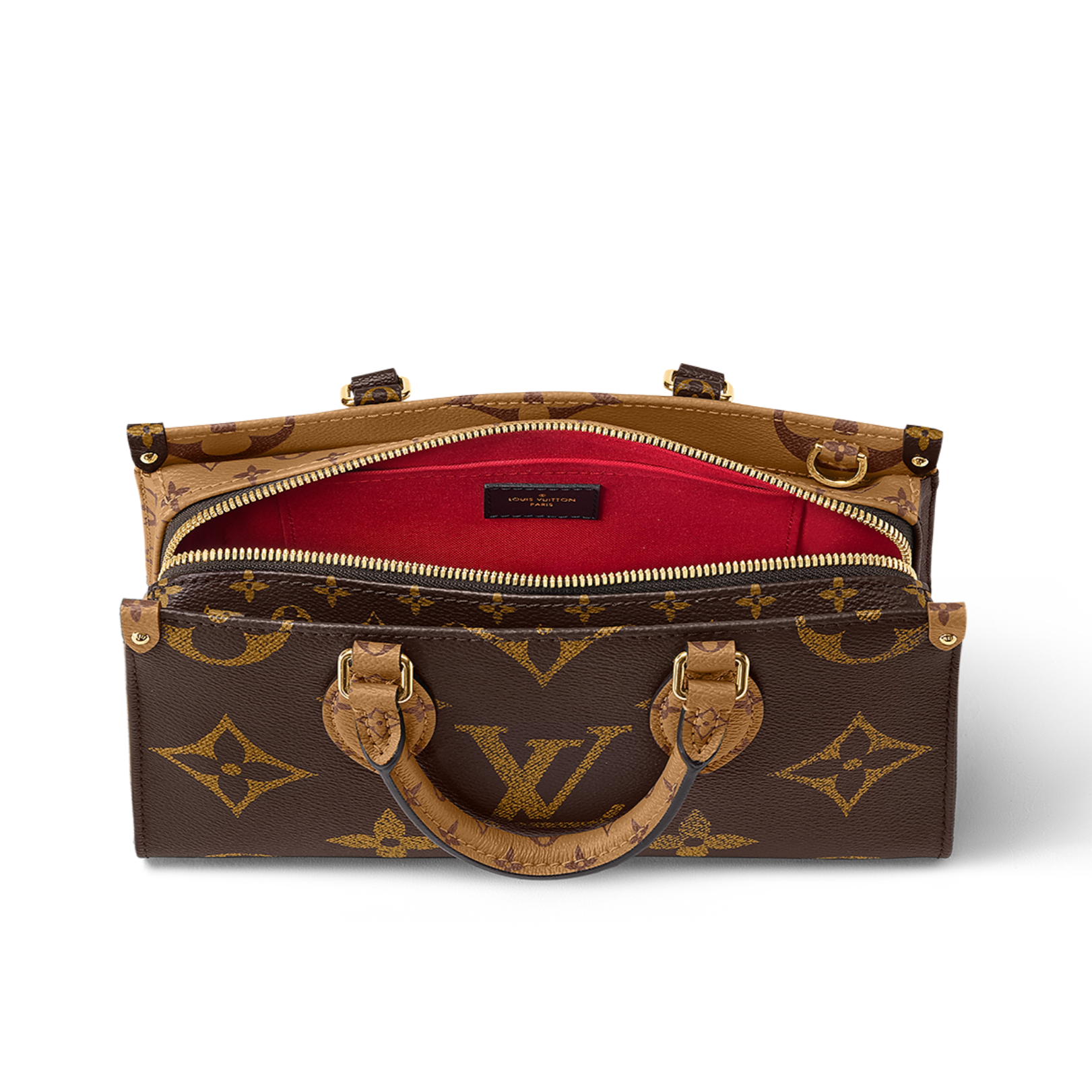 Louis Vuitton On The Go East West Tote Bag - Brown