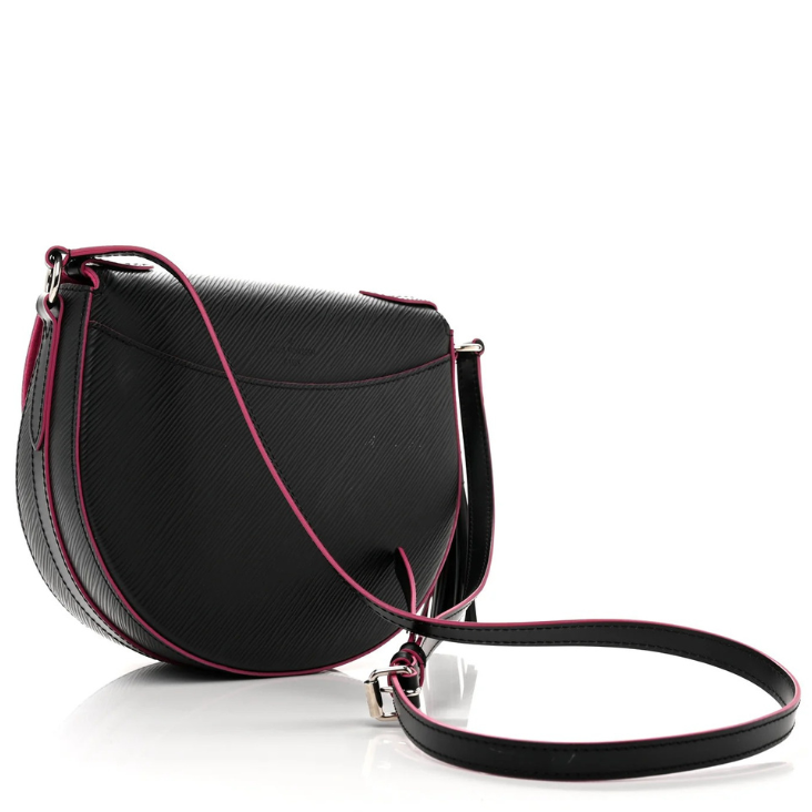 Louis Vuitton Epi Saint Cloud Shoulder Bag - Black