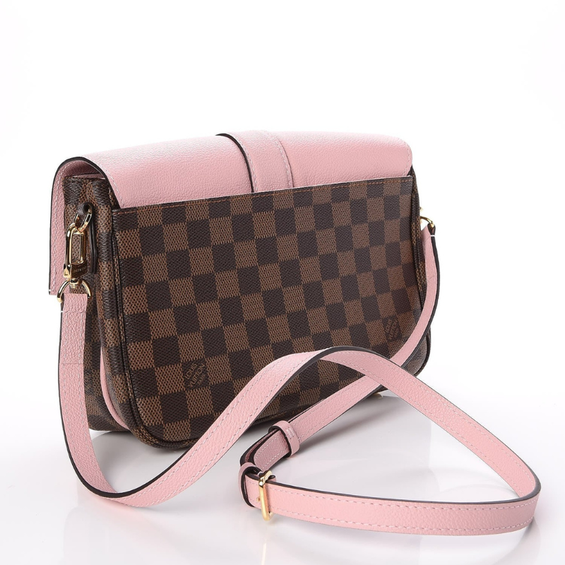 Louis Vuitton Damier Ebene Clapton Crossbody Bag - Magnolia Pink