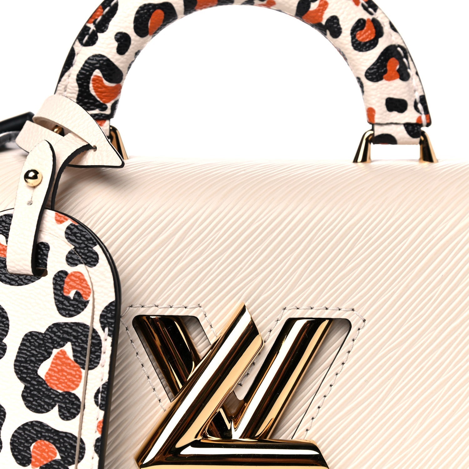 Louis Vuitton Epi Wild Twist PM Top Handle Bag - Cream