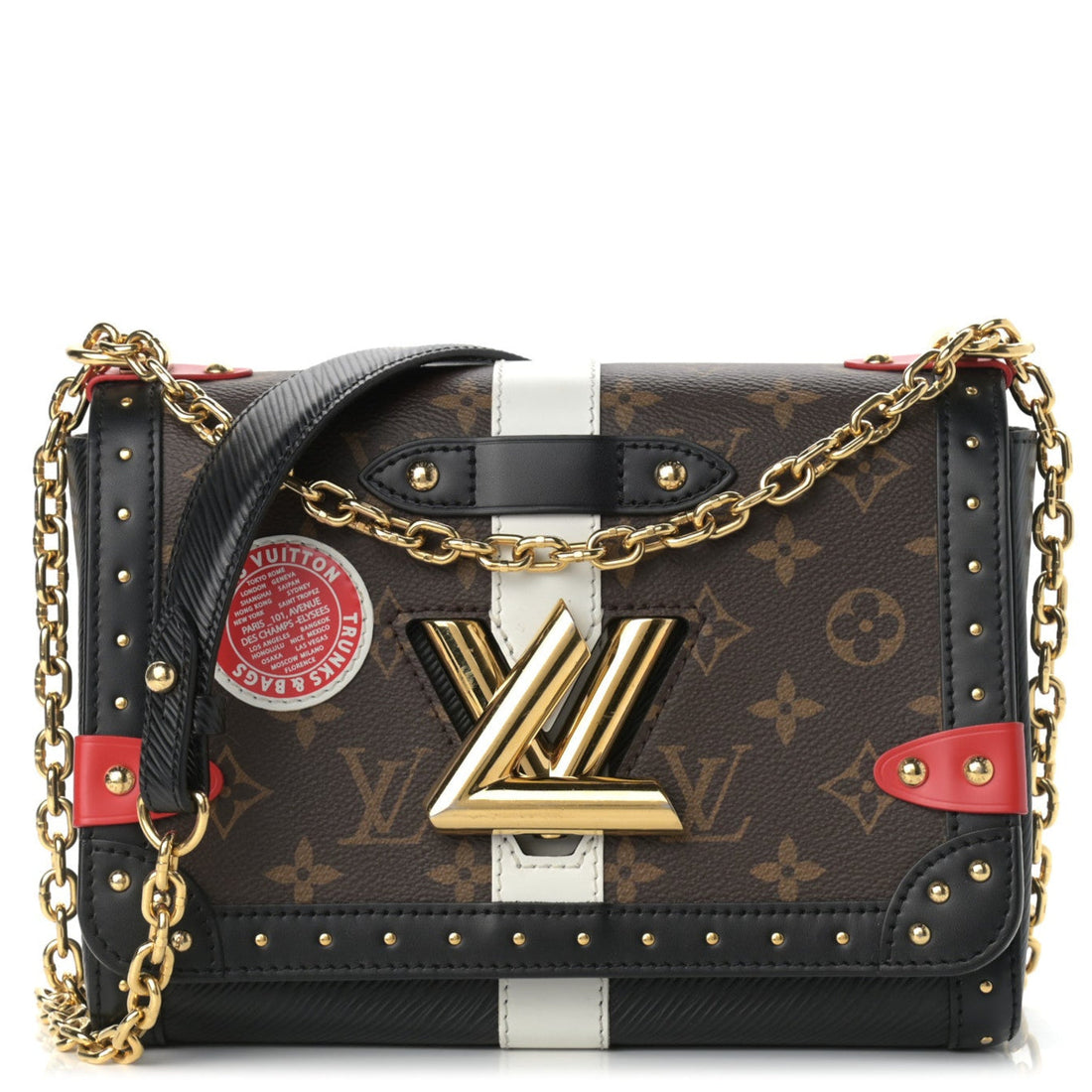 Louis Vuitton Epi Monogram Complice Trunks and Bags Twist MM Shoulder Bag - Brown