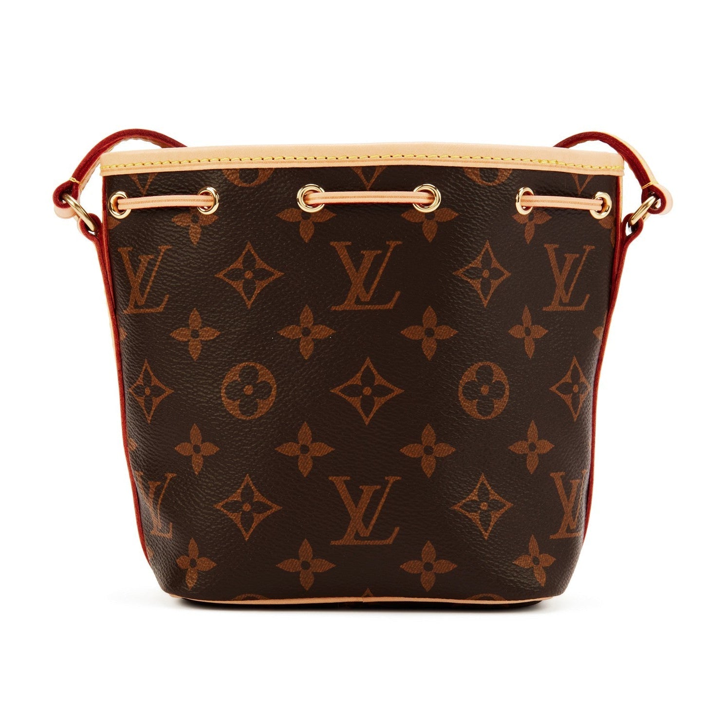 Louis Vuitton Monogram Canvas Nano Noe Bucket Bag - Dark Brown