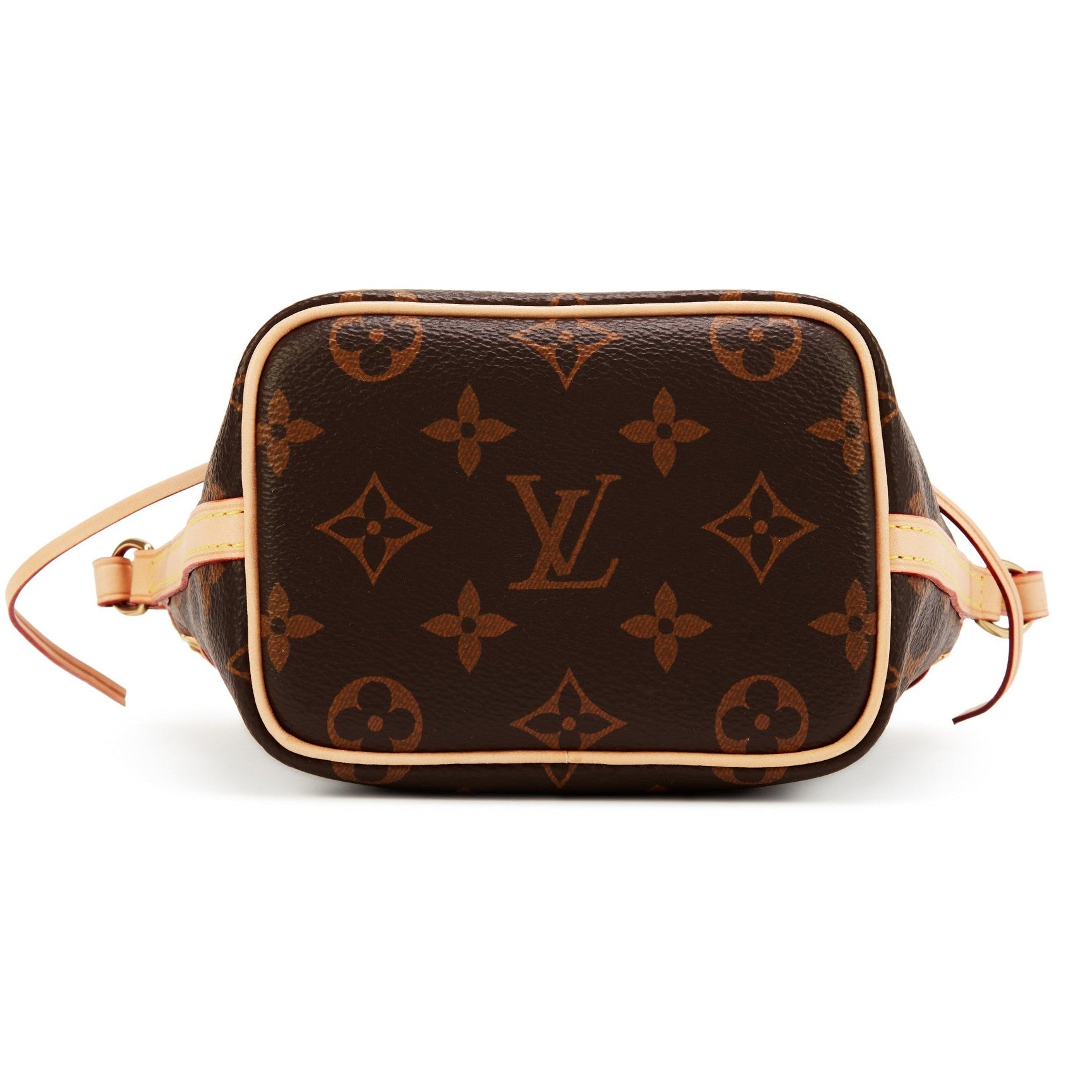Louis Vuitton Monogram Canvas Nano Noe Bucket Bag - Dark Brown