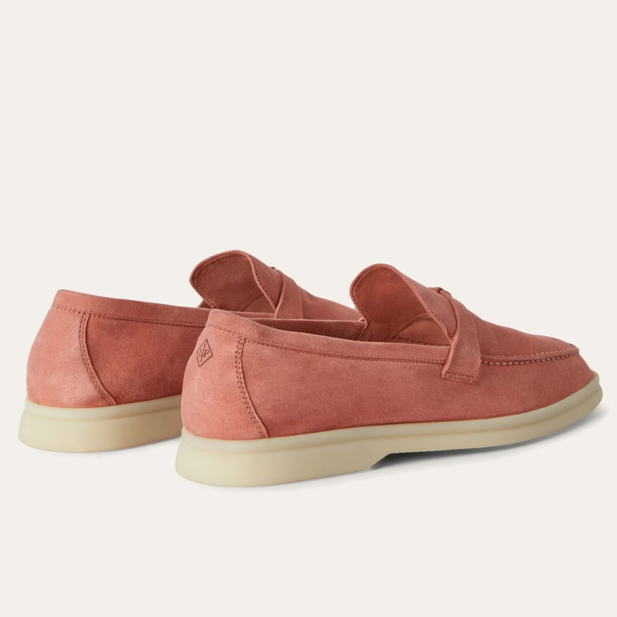 Loro Piana Summer Charms Walk Suede Loafers -  Wild Mauve