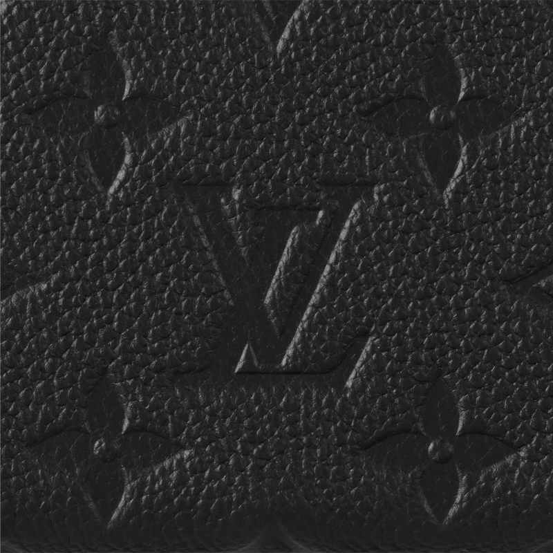 Louis Vuitton Monogram Clémence Wallet - Black