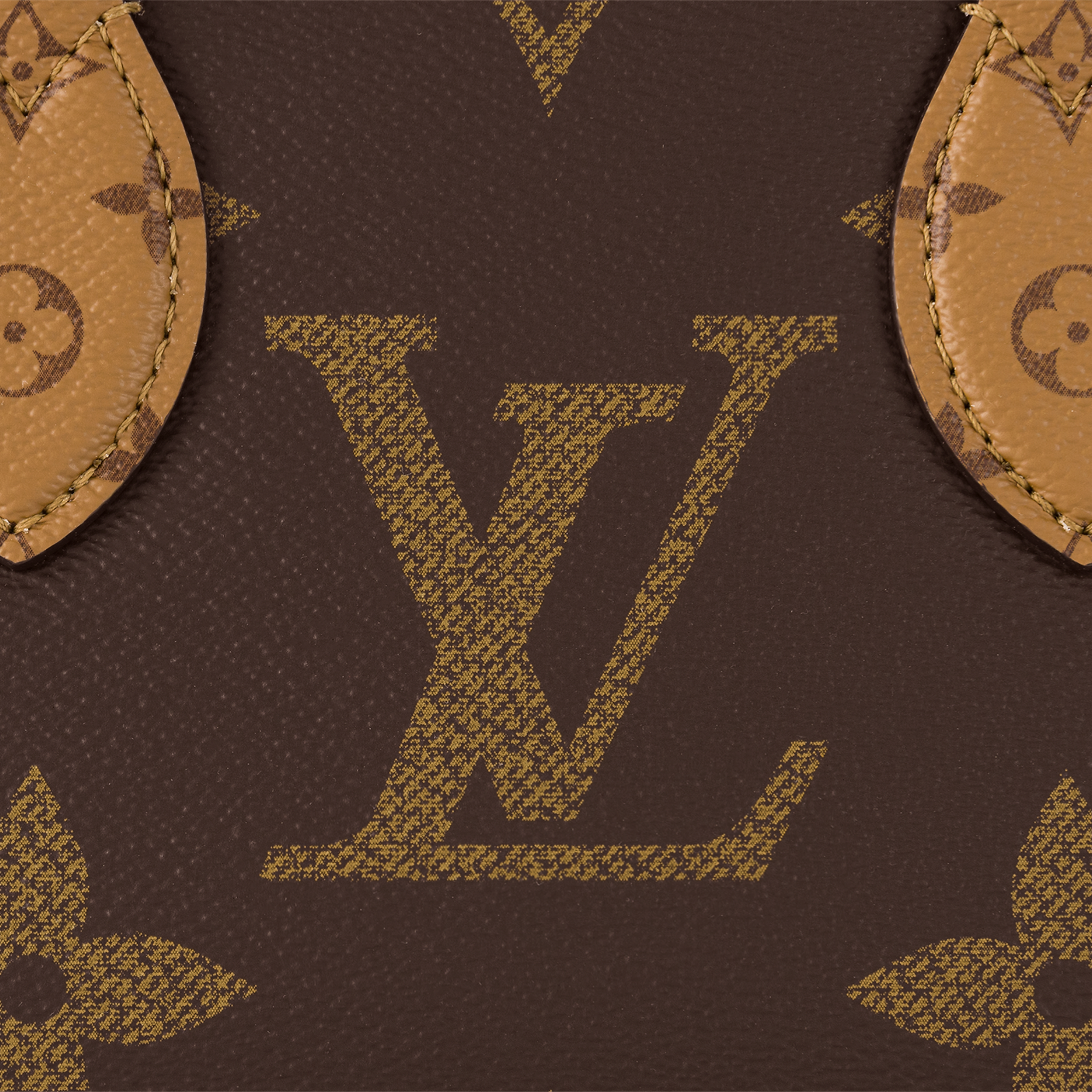 Louis Vuitton On The Go East West Tote Bag - Brown