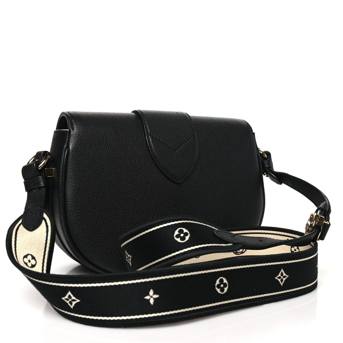 Louis Vuitton LV Pont 9 Soft MM Shoulder Bag - Black